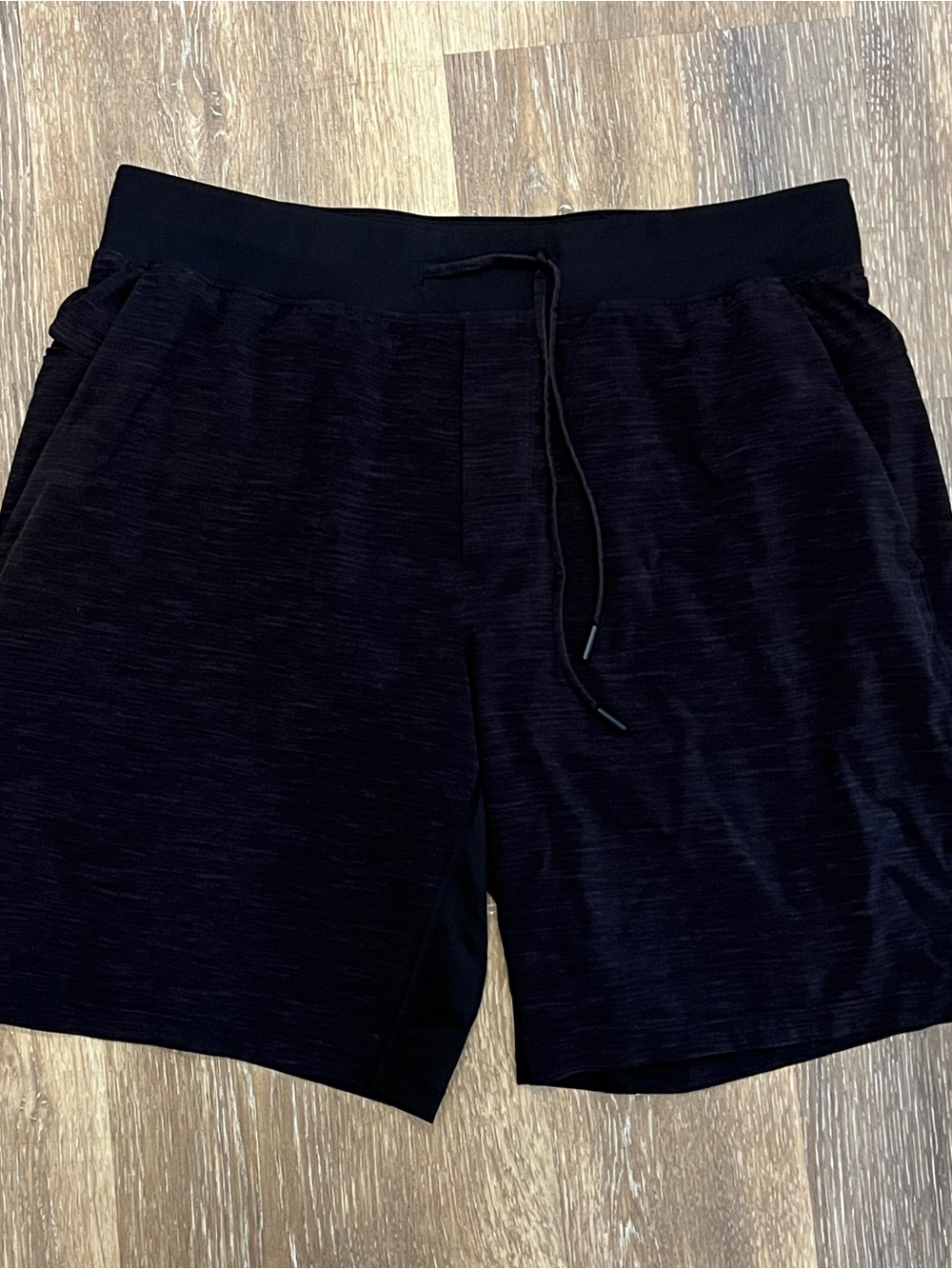 lululemon athletica Black Men's Performance Drawstring Shorts